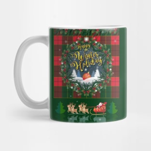 Happy Winter Holiday Christmas & Happy New Year Mug